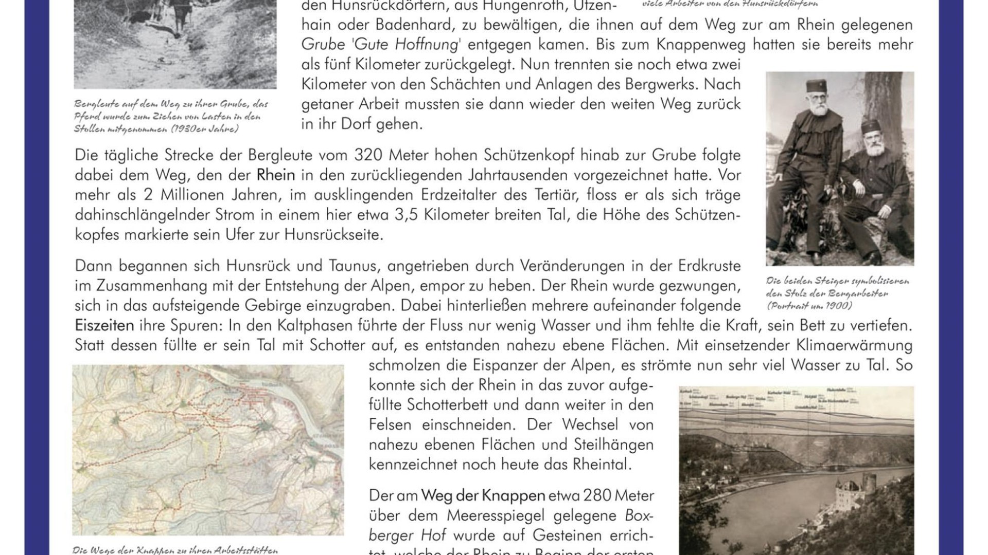 Infotalfel am Erzweg | © J. Gödert Infotalfel am Erzweg | © J. Gödert