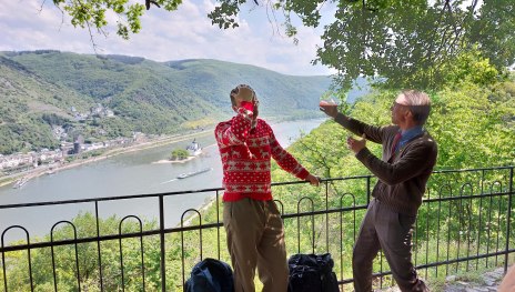 Willi und Ernst auf dem Sauzahn | &copy; TI Hunsr&uuml;ck-Mittelrhein