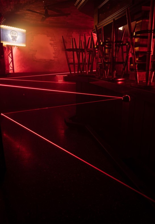 Laser Maze in Money Rush | &copy; 66 Minuten