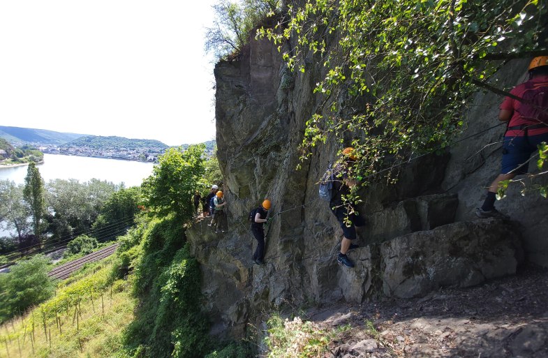 Mittelrhein Klettersteig | &copy; Achim Weiler