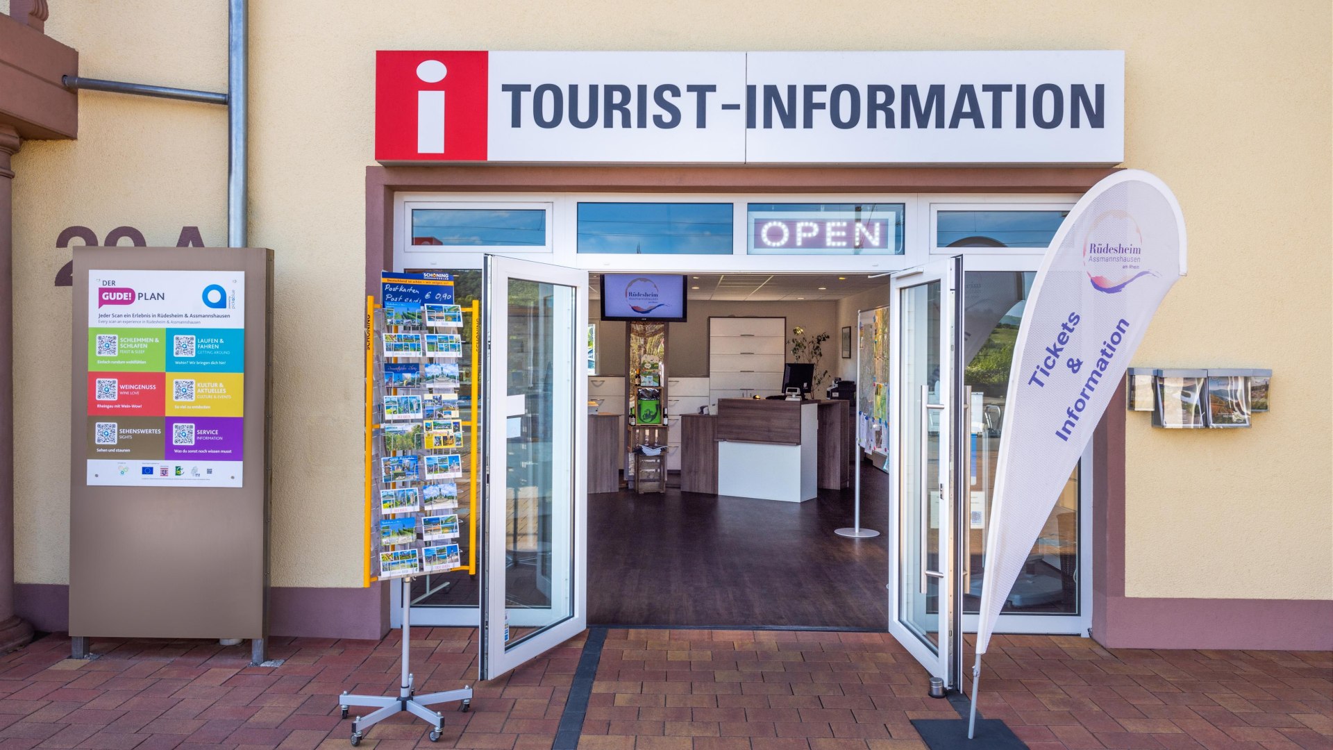 Tourist Information | &copy; R&uuml;desheim Tourist AG