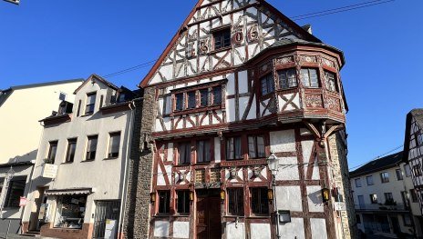 Au&szlig;enansicht Rathausschenke | &copy; TI Erlebnis Rheinbogen