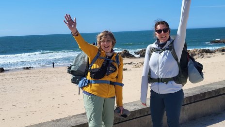 23.04.2026 Jakobsweg 1 zuge mit Meer @privat C. Ku | © C. Kuhn