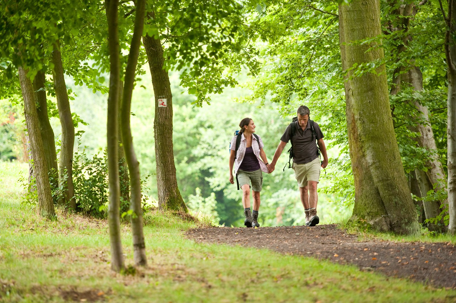 Wanderer bei Maria Ruh | &copy; Dominik Ketz