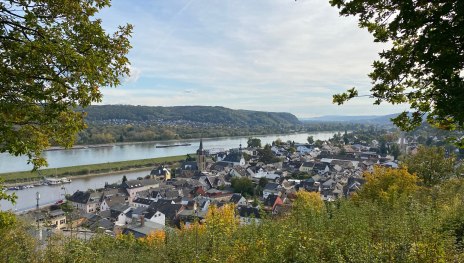Blick vom Friedrichsberg auf Oberwinter | © Tourist-Information Remagen, Romantischer Rhein Tourismus GmbH