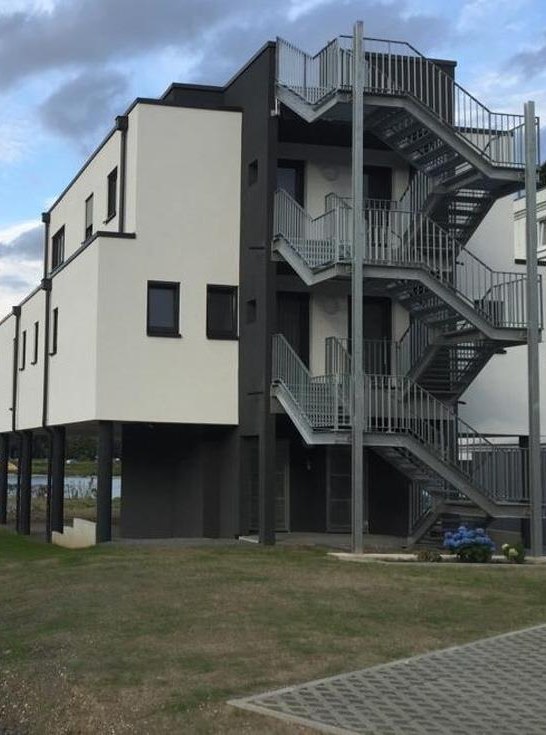 Aussenansicht | &copy; Ferienwohnung Rheinblick am F&auml;hranleger