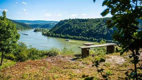 Aussicht ins Rheintal | © Henry Tornow, Romantischer Rhein Tourismus GmbH