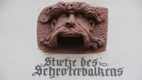 Stütze Schröterbalken | © Sabine Pilger Stütze Schröterbalken | © Sabine Pilger