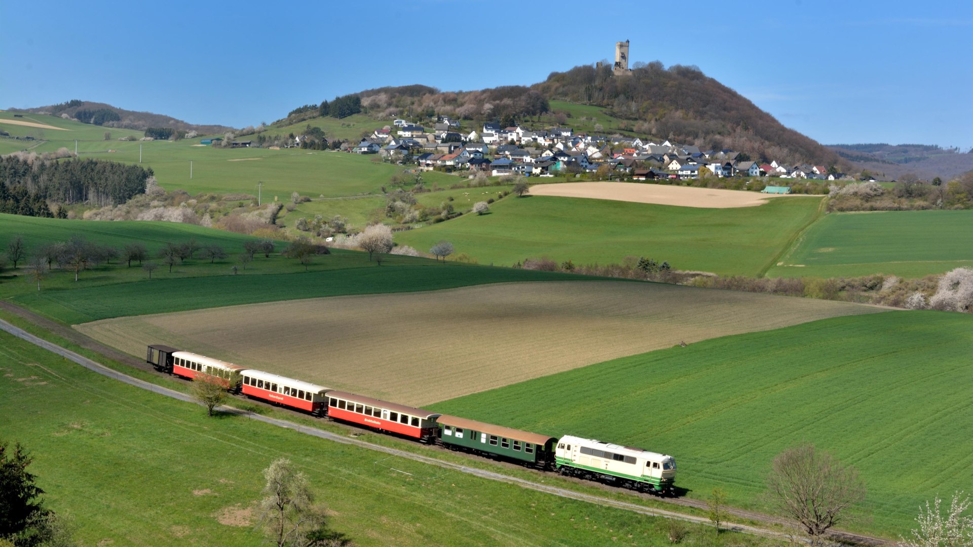 Bahnlinie Brohltalbahn | © Martin Hörger/ Vulkan Express Bahnlinie Brohltalbahn | © Martin Hörger/ Vulkan Express