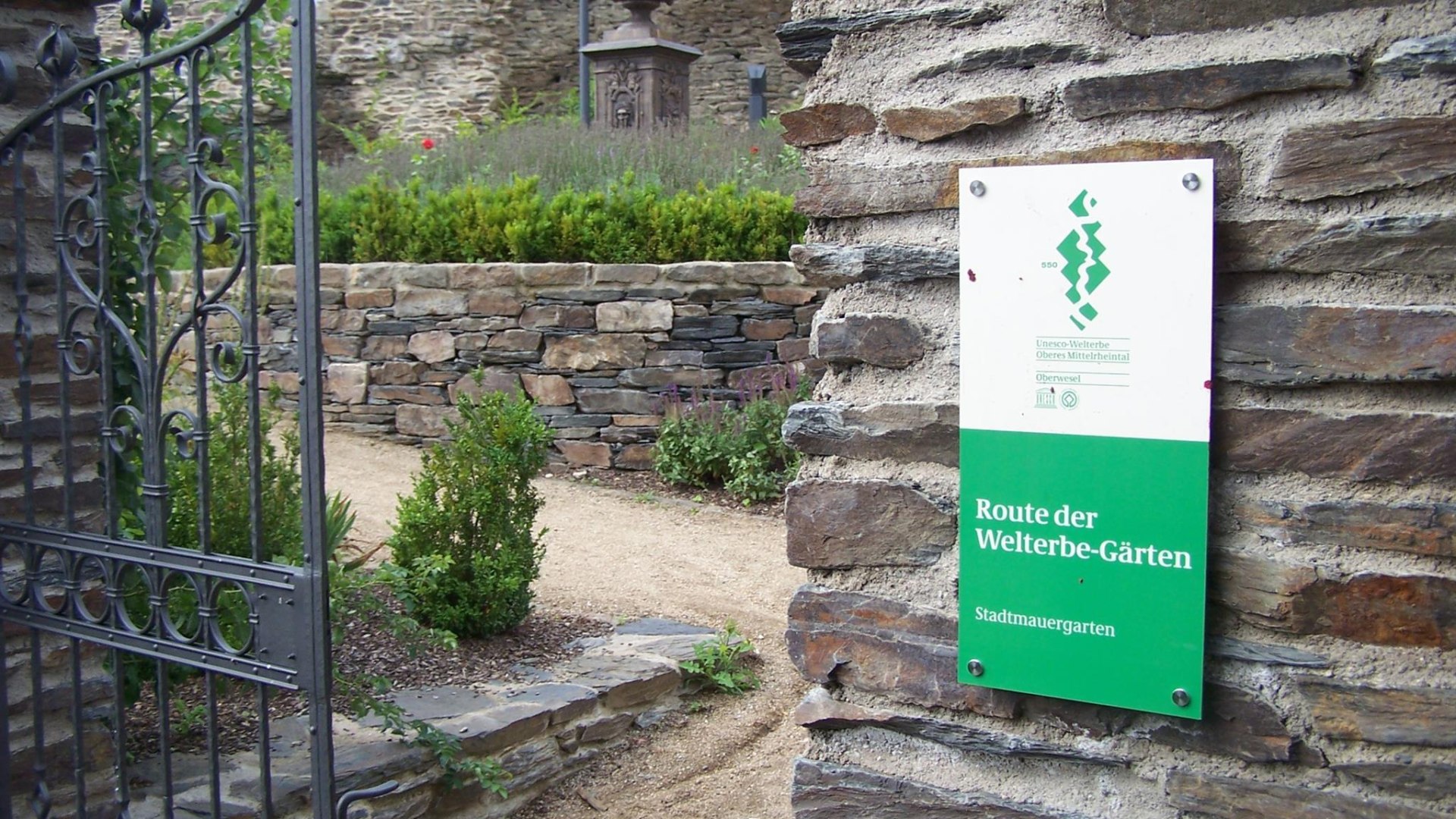 Stadtmauergarten | © Stadt Oberwesel Stadtmauergarten | © Stadt Oberwesel