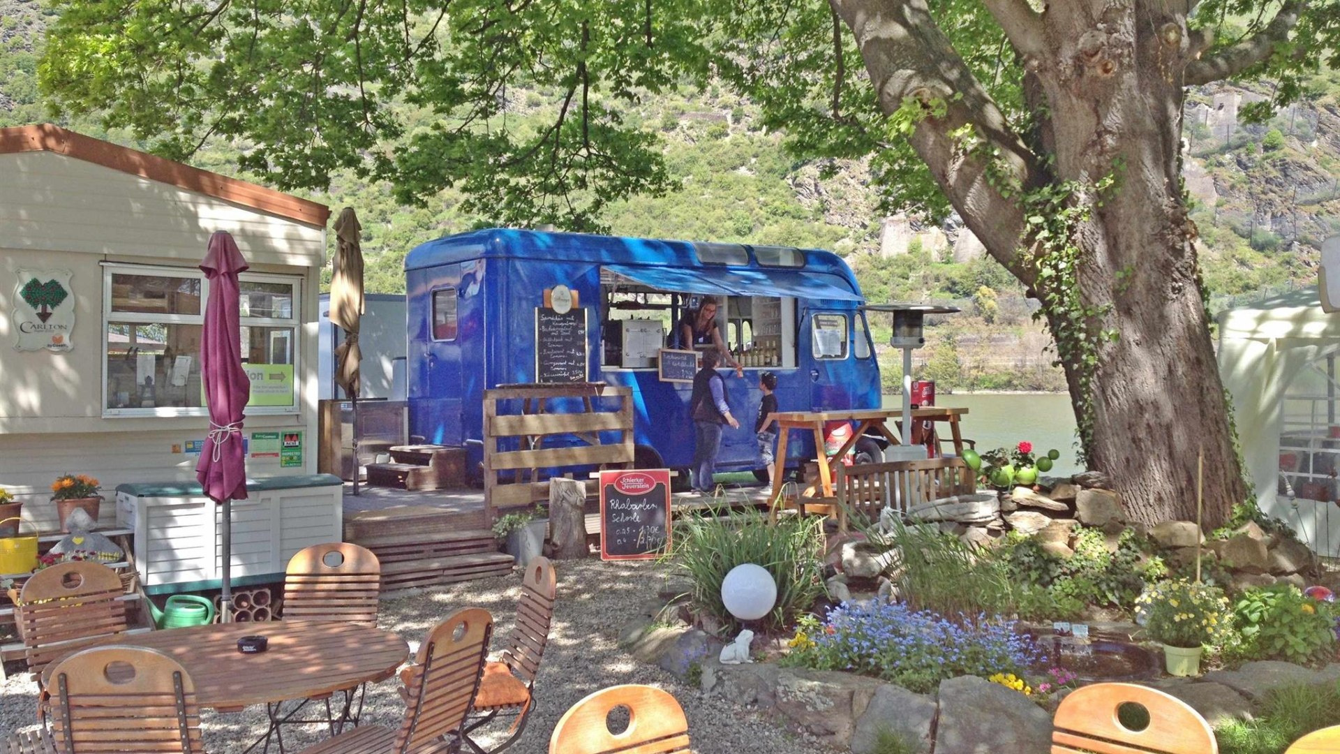 Biergarten | &copy; Campingplatz Oberwesel