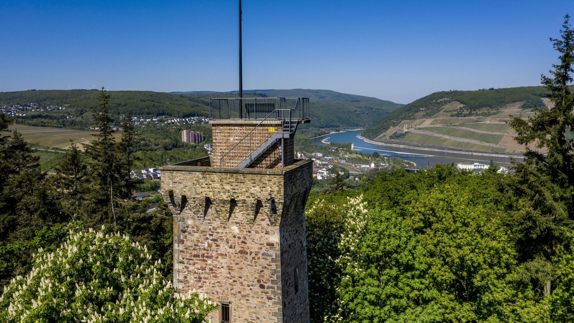 Kaiser Friedrich-Turm | &copy; Quelle Stadt Bingen Foto Torsten Silz