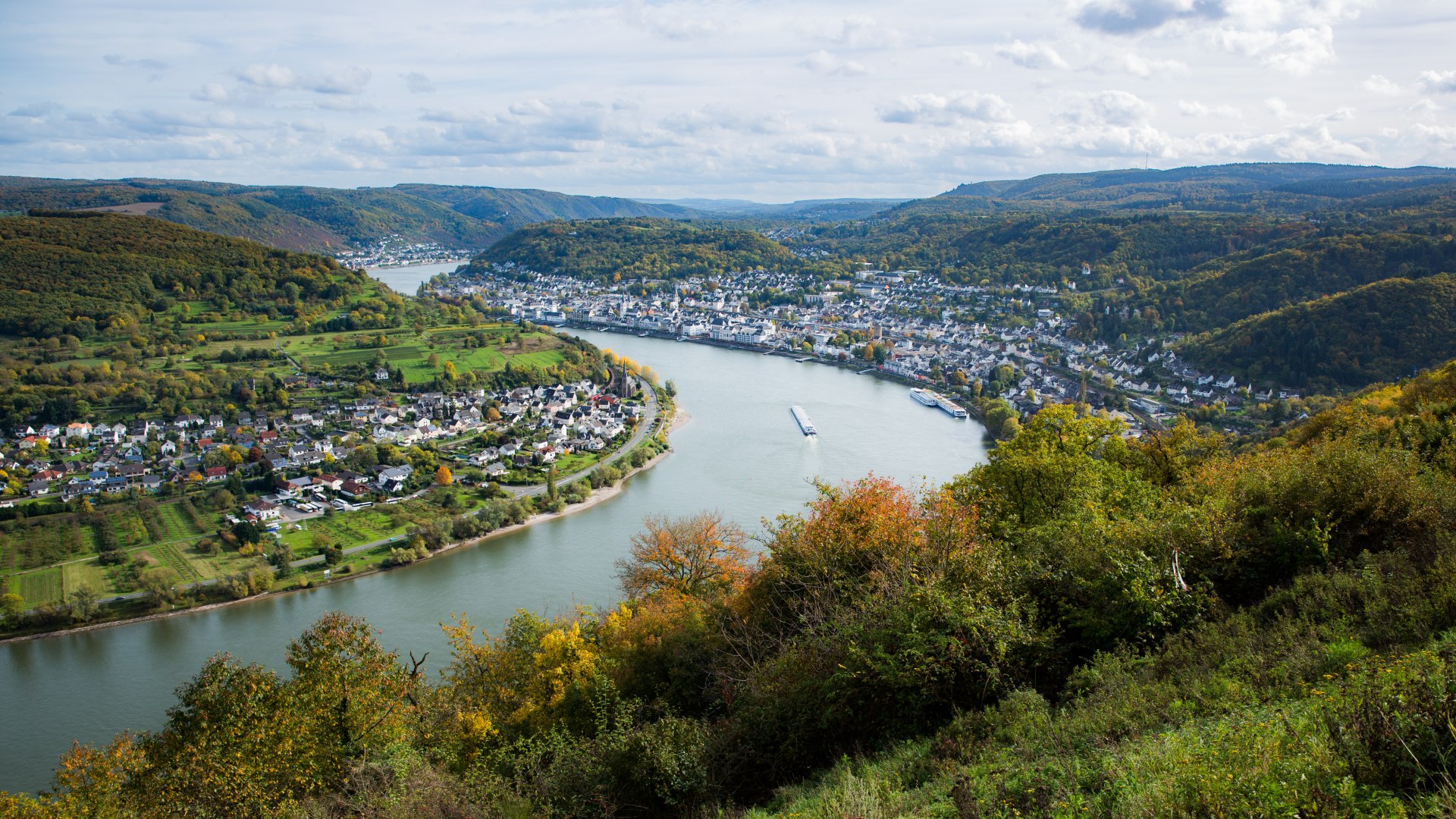 Blick auf Filsen und Boppard | &copy; Henry Tornow