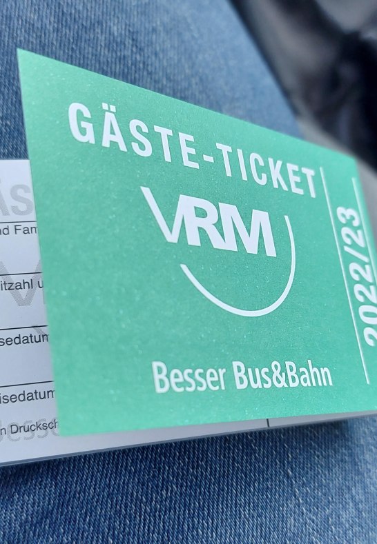 VRM G&auml;ste-Ticket inklusive | &copy; Heimes