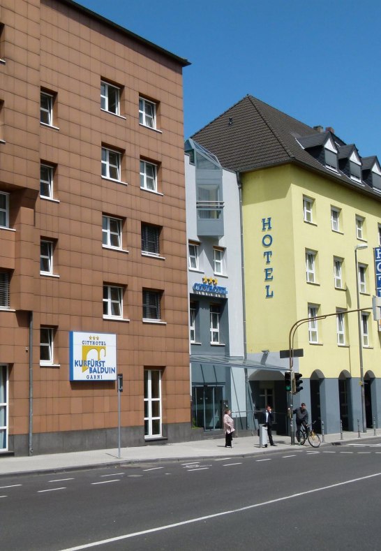 Hotel-Au&szlig;enansicht | &copy; City-Hotel Kurf&uuml;rst Balduin GmbH