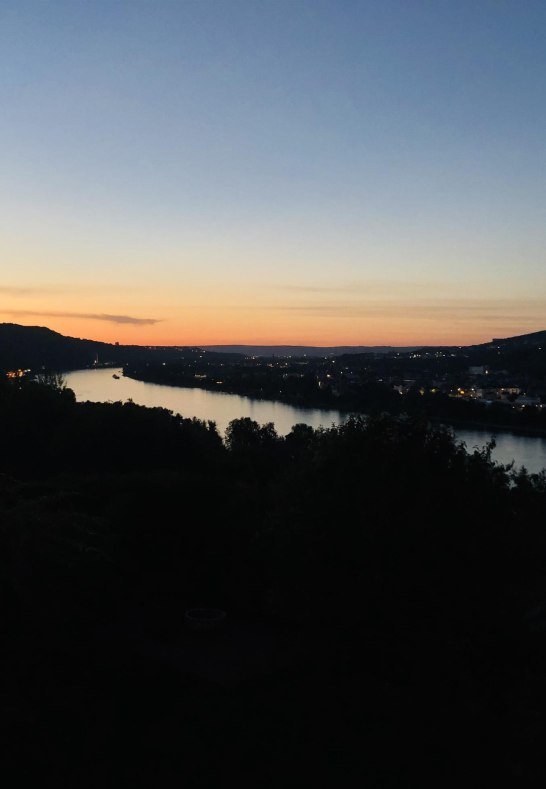 Rheinblick am Abend | &copy; Hinrichsen