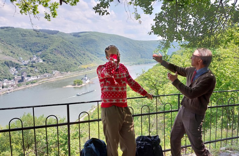 Willi und Ernst auf dem Sauzahn | &copy; TI Hunsr&uuml;ck-Mittelrhein