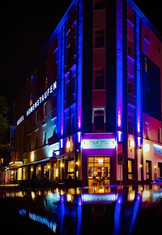 Au&szlig;enansicht Nacht | &copy; Hotel Hohenstaufen