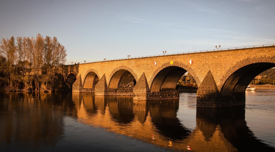 Balduinbrücke am Abend | © Koblenz-Touristik GmbH / Johannes Bruchhof Balduinbrücke am Abend | © Koblenz-Touristik GmbH / Johannes Bruchhof