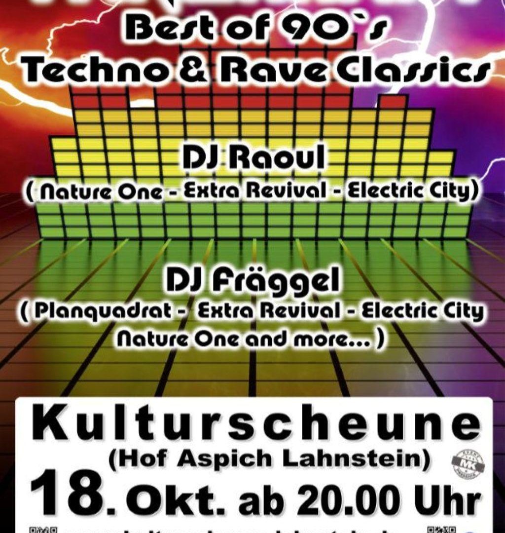 Kulturscheune Aspich 90er Rave | © Mcihael Groß
