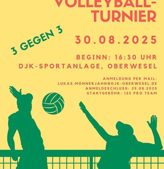 Beachvolleyball-Turnier der DJK Oberwesel | &copy; DJK Oberwesel
