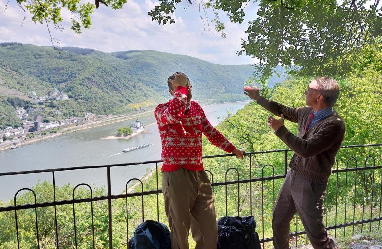 Willi und Ernst auf dem Sauzahn | &copy; TI Hunsr&uuml;ck-Mittelrhein