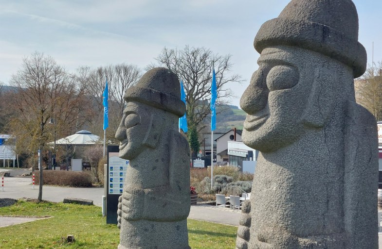 Steinfiguren | © Loreley Touristik Steinfiguren | © Loreley Touristik