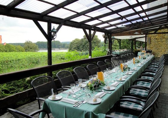 Weinstube Gelbes Haus Terasse | © Weinstube Gelbes Haus