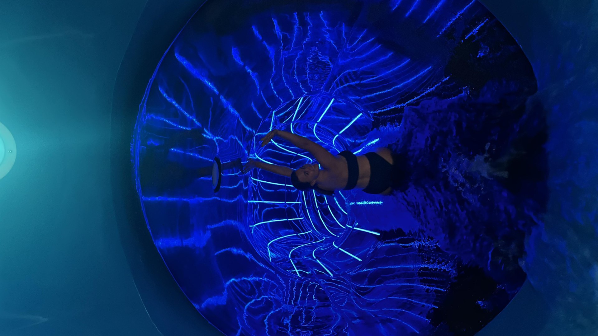 Riesenrutsche mit Licht- und Toneffekt | © Regionalbad Bingen-Ingelheim GmbH Riesenrutsche mit Licht- und Toneffekt | © Regionalbad Bingen-Ingelheim GmbH