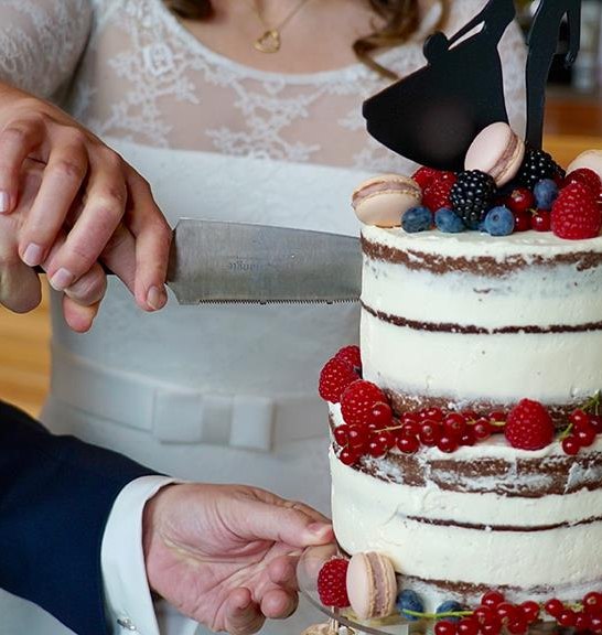 Hochzeitstorte | © Niederwald Gastronomie im Besucherzentrum GmbH Hochzeitstorte | © Niederwald Gastronomie im Besucherzentrum GmbH