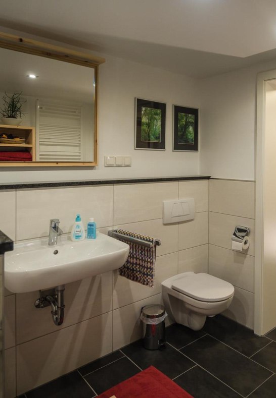 Ferienwohnung Antel 42- Bad | &copy; Hilde Helf