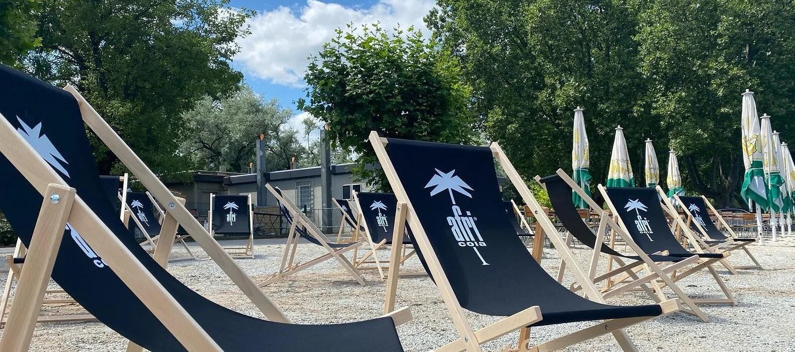 Biergarten am Rhein | © Micho Böhmer Biergarten am Rhein | © Micho Böhmer