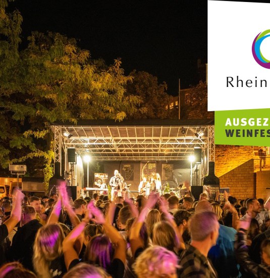 Binger Winzerfest AUSGEZEICHNET | © Rheinhessenwein e.V.