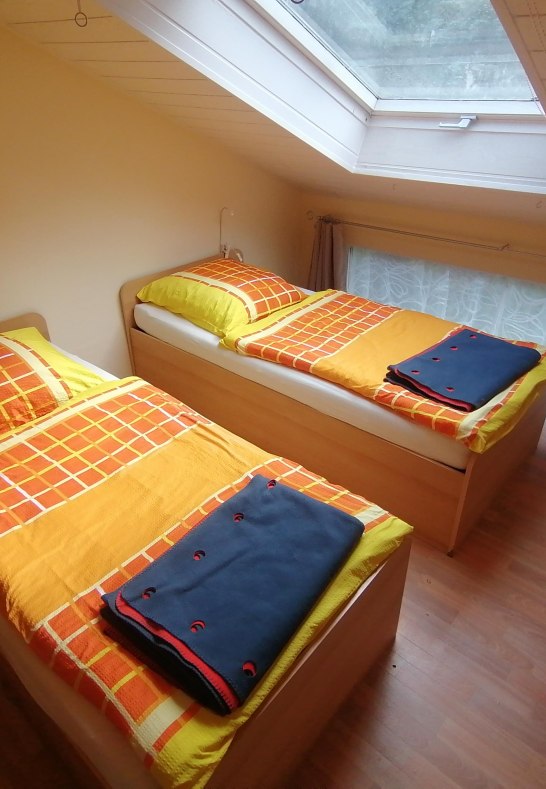 App 1 Betten 1.og 2 | &copy; Ferienappartements J&auml;rgen