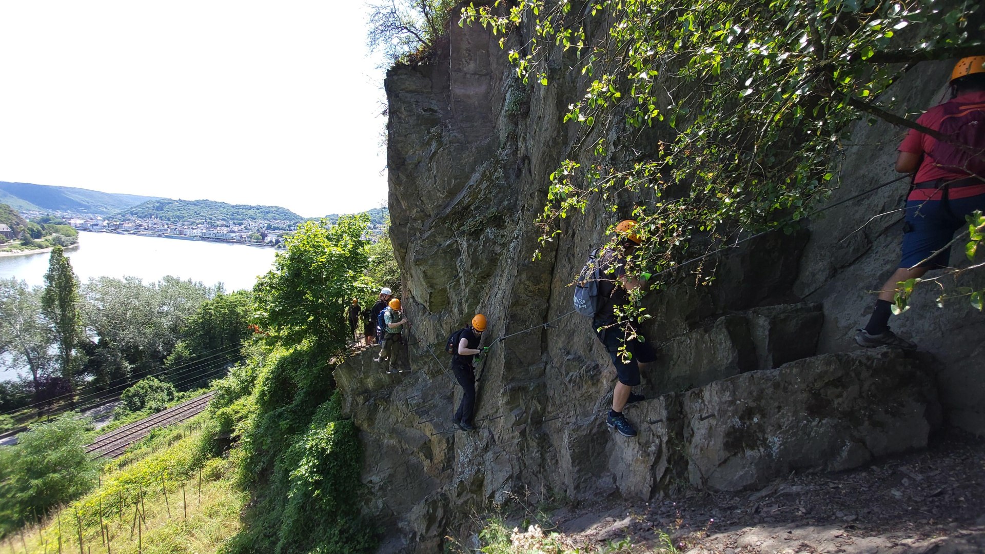 Mittelrhein Klettersteig | &copy; Achim Weiler