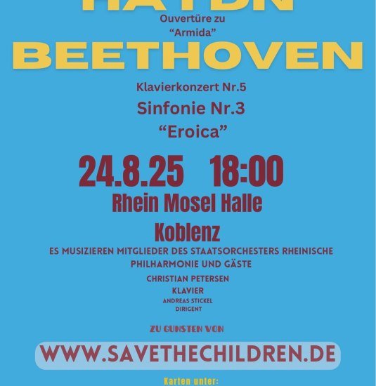 Benefizkonzert SAVETHECHILDREN | © Andreas Stickel