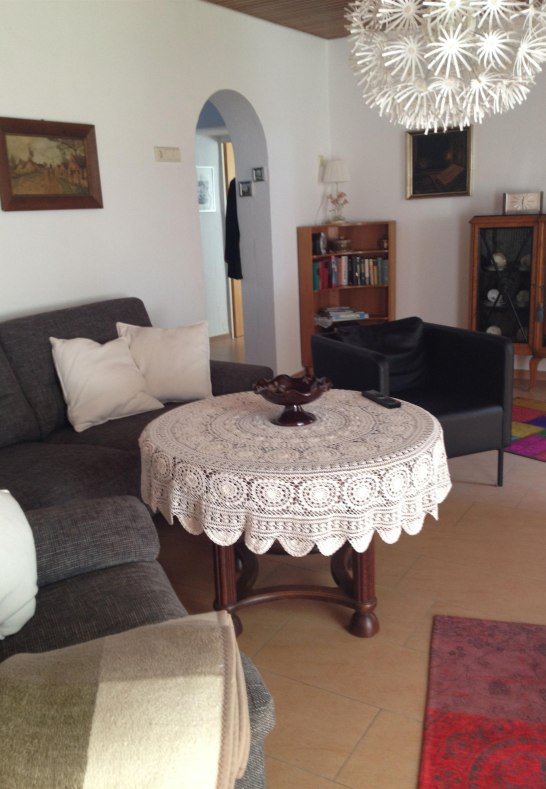 Wohnzimmer / Couch | © Ferienwohnung Krah