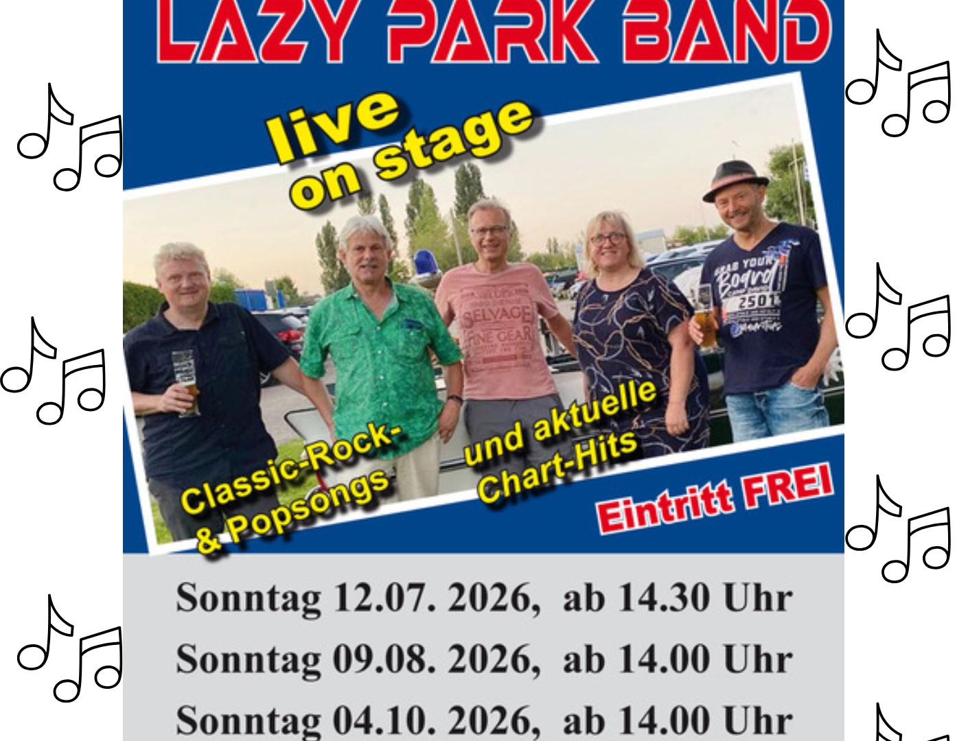 Pilgerst&uuml;bchen Lazy Park Band | &copy; Pilgerst&uuml;bchen