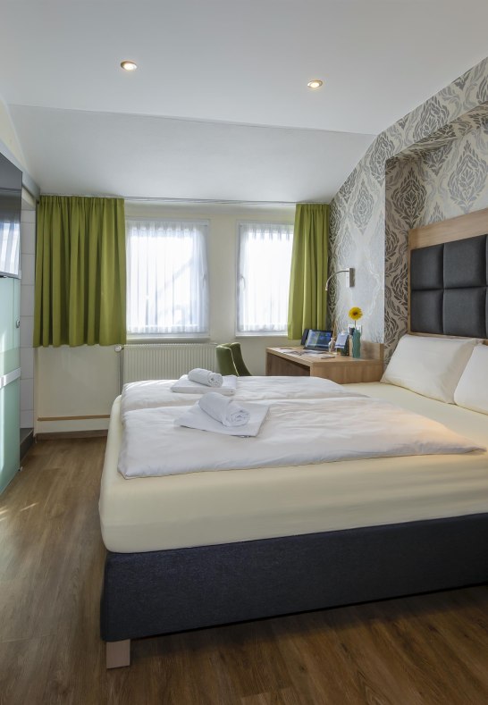 Komfort Einzelzimmer Haupthaus | &copy; AKZENT Hotel Roter Ochse-Familie Kochh&auml;user