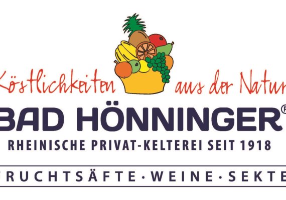 Bad Hönninger Logo | © Bad Hönninger Fruchtsäfte und Weine GmbH Bad Hönninger Logo | © Bad Hönninger Fruchtsäfte und Weine GmbH