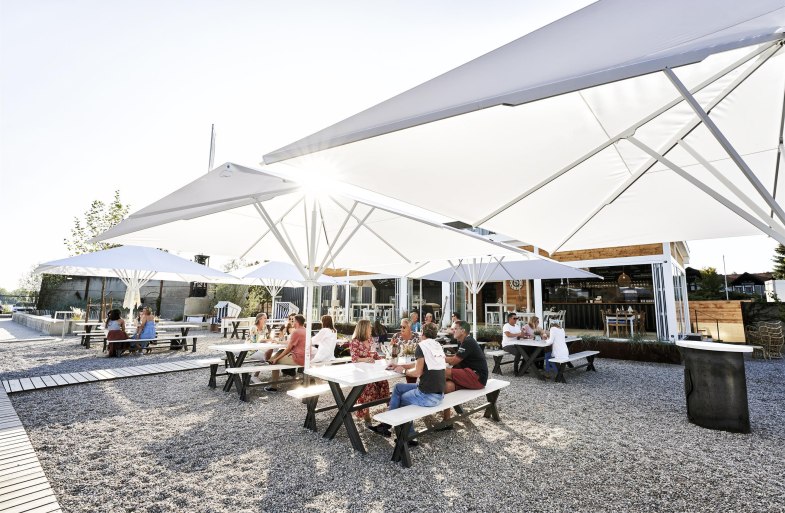 Strandfeeling bei Allendorf am Rhein | © Familie Allendorf Strandfeeling bei Allendorf am Rhein | © Familie Allendorf