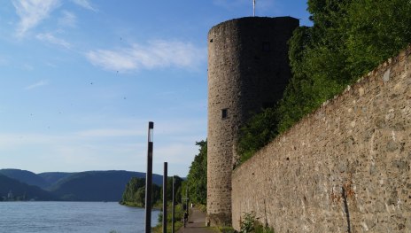 Scharfer Turm Rhens | © Tourist-Information Erlebnis Rheinbogen Scharfer Turm Rhens | © Tourist-Information Erlebnis Rheinbogen