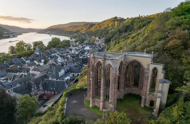 Bacharach, Wernerkapelle | © Andreas Pacek/Romantischer Rhein Tourismus Bacharach, Wernerkapelle | © Andreas Pacek/Romantischer Rhein Tourismus