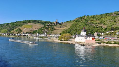 Burg Gutenfels und Burg Pfalzgrafenstein bei Kaub | &copy; Thomas Biersch, Tourist-Info Hunsr&uuml;ck-Mittelrhein - Zentrum am Park