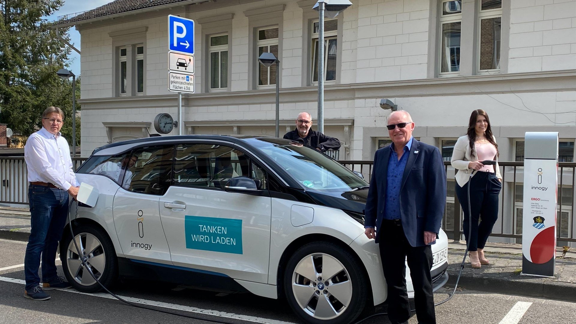 Auto Ladesäule | © innogy Auto Ladesäule | © innogy