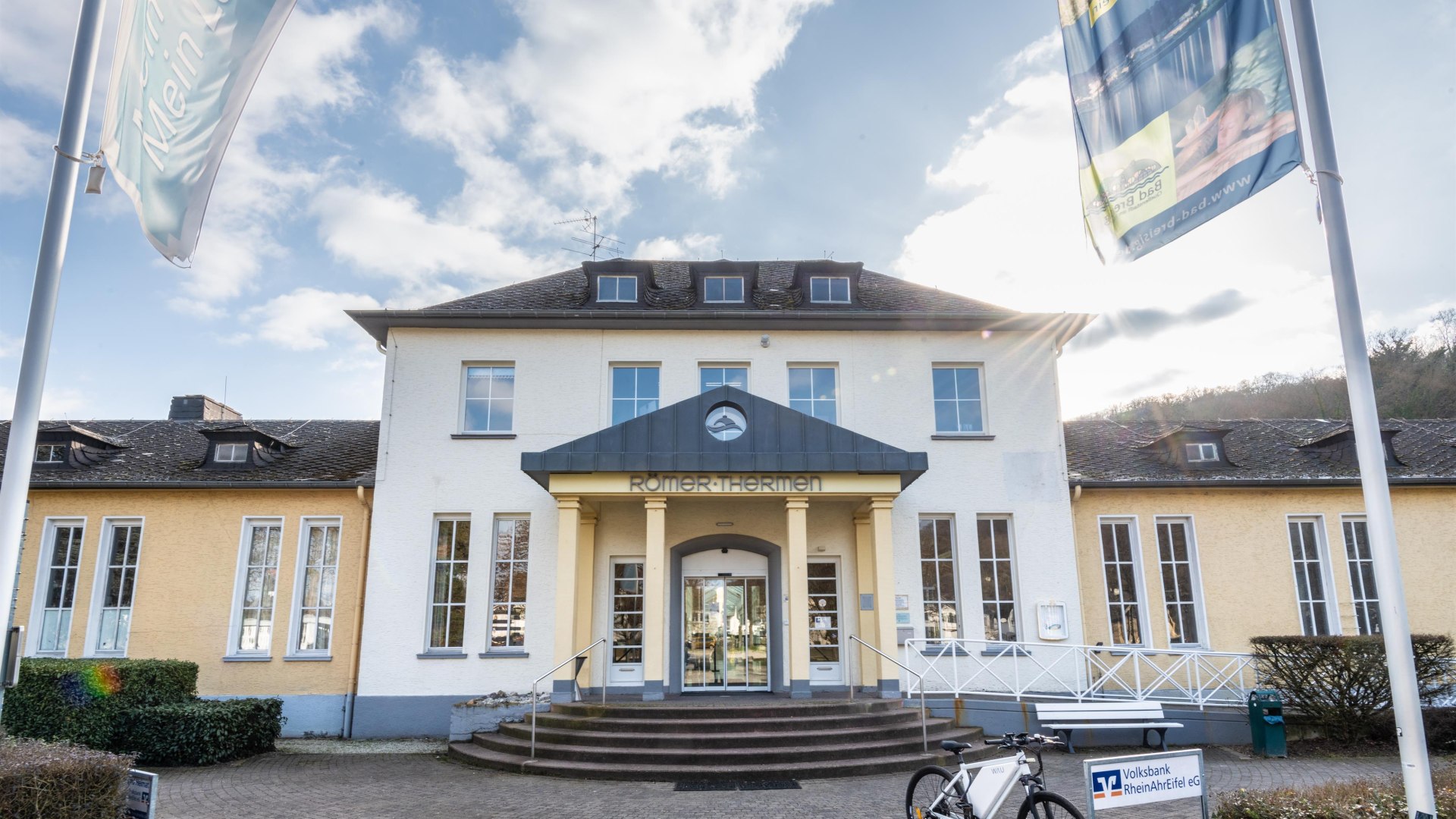 R&ouml;mer-Thermen Au&szlig;enansicht | &copy; Dominik Ketz / Rheinland-Pfalz Tourismus GmbH