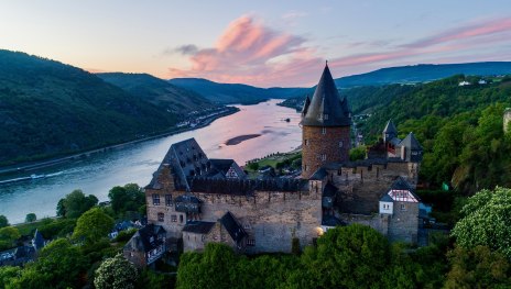 Burg Stahleck am Abend | © Mahlow Media Burg Stahleck am Abend | © Mahlow Media