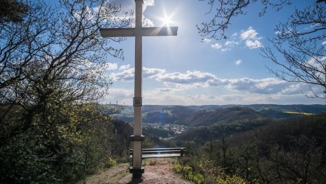 Das Gipfelkreuz am B&auml;renkopp | &copy; Andreas Pacek, Touristik-Verband Wiedtal e.V.