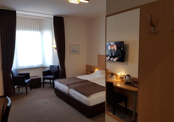 Zimmer 102 erster Blick | &copy; Hotel zum Anker- Benjamin Klapper