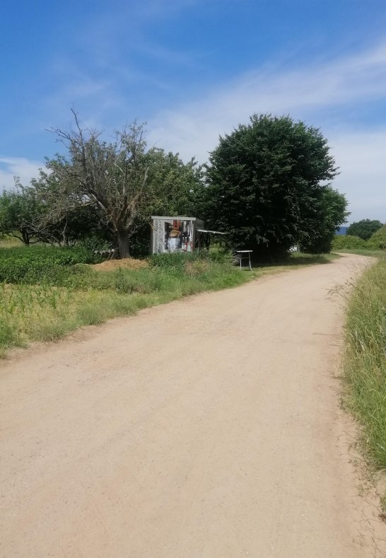 Verkaufswagen am Traumpfad | © Edelobstbrennerei Reuter Verkaufswagen am Traumpfad | © Edelobstbrennerei Reuter